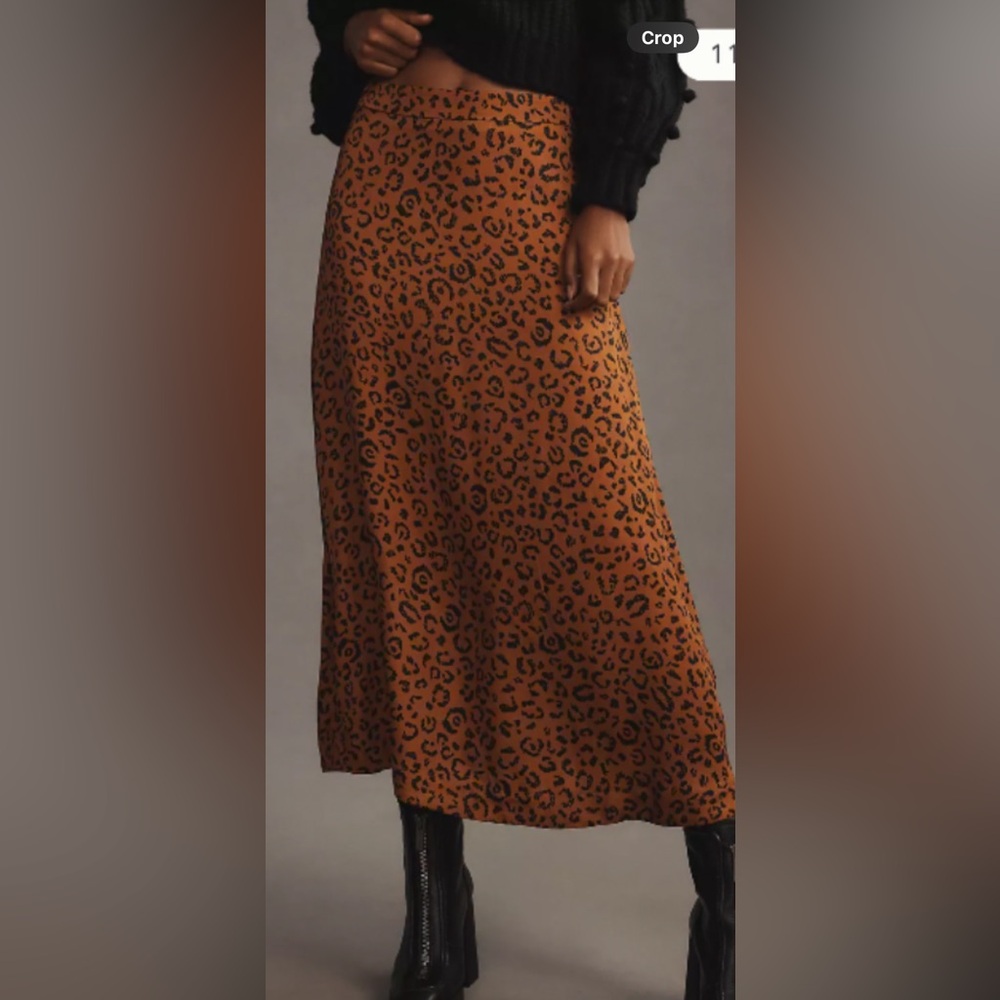 🐆Farm Rio Midi Skirt & Express Top
